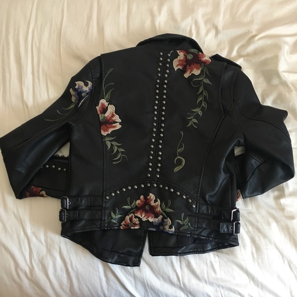 SOLD Blank NYC Floral Embroidered Jacket - Picture 3 of 4